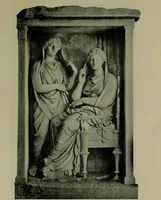 An illustration from Das porträt an grabdenkmalen, seine enstehung und entwickelung vom alterthum bis zur italianischen renaissance (1902)