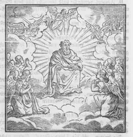 An illustration from Das ärgerliche Leben und schreckliche Ende des vielberüchtigten Erz-Schwarzkünstlers Johannis Fausti [microform] (1834)