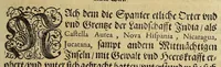 An illustration from Das sechste Theil Americae (1619)