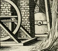An illustration from Das vestalische ewige Feur, zur Geburts-Befrolokung deren Römischen Kayserlichen Mayestätten Leopold vnd Clavdia durchleuchtigisten Prinzessin Anna Maria auff der grossen Schau-Bühne gesungener vorgestellt, auss dem Wälschen in das Teutsche übersetzet (1674)