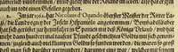 An illustration from Das vierdte Buch von der Neuwen Welt. : Oder neuwe und gründtliche Historien, von dem Nidergängischen Indien, so von Christophoro Columbo im Jar 1492. erstlich erfunden. (1594)