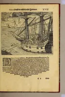 An illustration from Das vierdte Buch von der Neuwen Welt. : Oder neuwe und gründtliche Historien, von dem Nidergängischen Indien, so von Christophoro Columbo im Jar 1492. erstlich erfunden. (1594)