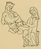 Picture 7 of 15 from Das Webebild in der Manesse-Handschrift und seine angebliche Vorlage (1911), leaf 33