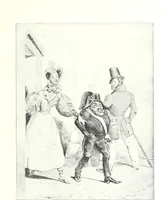 Picture 70 of 473 from Das Weib in der Karikatur Frankreichs : mit 448 Textillustrationen und 72 farbigen Kunstblättern nach seltenen und amüsanten französischen Karikaturen aus allen Zeitepochen (1907), leaf 119