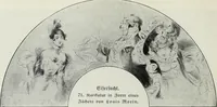 Picture 79 of 473 from Das Weib in der Karikatur Frankreichs : mit 448 Textillustrationen und 72 farbigen Kunstblättern nach seltenen und amüsanten französischen Karikaturen aus allen Zeitepochen (1907), leaf 130