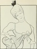 Picture 6 of 473 from Das Weib in der Karikatur Frankreichs : mit 448 Textillustrationen und 72 farbigen Kunstblättern nach seltenen und amüsanten französischen Karikaturen aus allen Zeitepochen (1907), leaf 16