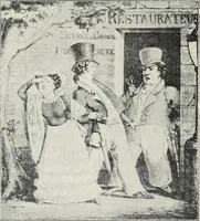 Picture 100 of 473 from Das Weib in der Karikatur Frankreichs : mit 448 Textillustrationen und 72 farbigen Kunstblättern nach seltenen und amüsanten französischen Karikaturen aus allen Zeitepochen (1907), leaf 162