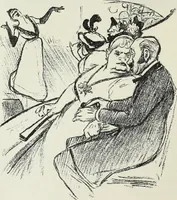 Picture 115 of 473 from Das Weib in der Karikatur Frankreichs : mit 448 Textillustrationen und 72 farbigen Kunstblättern nach seltenen und amüsanten französischen Karikaturen aus allen Zeitepochen (1907), leaf 180