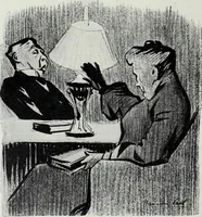 Picture 119 of 473 from Das Weib in der Karikatur Frankreichs : mit 448 Textillustrationen und 72 farbigen Kunstblättern nach seltenen und amüsanten französischen Karikaturen aus allen Zeitepochen (1907), leaf 190