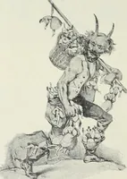 Picture 125 of 473 from Das Weib in der Karikatur Frankreichs : mit 448 Textillustrationen und 72 farbigen Kunstblättern nach seltenen und amüsanten französischen Karikaturen aus allen Zeitepochen (1907), leaf 198
