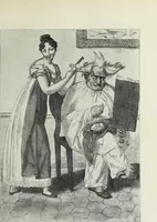 Picture 127 of 473 from Das Weib in der Karikatur Frankreichs : mit 448 Textillustrationen und 72 farbigen Kunstblättern nach seltenen und amüsanten französischen Karikaturen aus allen Zeitepochen (1907), leaf 201