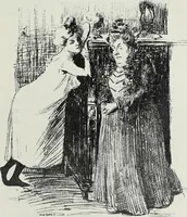 Picture 151 of 473 from Das Weib in der Karikatur Frankreichs : mit 448 Textillustrationen und 72 farbigen Kunstblättern nach seltenen und amüsanten französischen Karikaturen aus allen Zeitepochen (1907), leaf 243