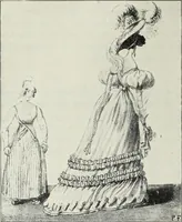 Picture 152 of 473 from Das Weib in der Karikatur Frankreichs : mit 448 Textillustrationen und 72 farbigen Kunstblättern nach seltenen und amüsanten französischen Karikaturen aus allen Zeitepochen (1907), leaf 244