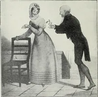 Picture 157 of 473 from Das Weib in der Karikatur Frankreichs : mit 448 Textillustrationen und 72 farbigen Kunstblättern nach seltenen und amüsanten französischen Karikaturen aus allen Zeitepochen (1907), leaf 250