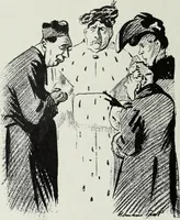 Picture 160 of 473 from Das Weib in der Karikatur Frankreichs : mit 448 Textillustrationen und 72 farbigen Kunstblättern nach seltenen und amüsanten französischen Karikaturen aus allen Zeitepochen (1907), leaf 256