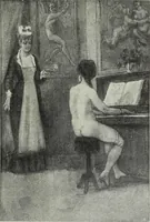 Picture 167 of 473 from Das Weib in der Karikatur Frankreichs : mit 448 Textillustrationen und 72 farbigen Kunstblättern nach seltenen und amüsanten französischen Karikaturen aus allen Zeitepochen (1907), leaf 267