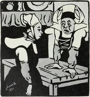 Picture 186 of 473 from Das Weib in der Karikatur Frankreichs : mit 448 Textillustrationen und 72 farbigen Kunstblättern nach seltenen und amüsanten französischen Karikaturen aus allen Zeitepochen (1907), leaf 296