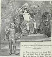 Picture 206 of 473 from Das Weib in der Karikatur Frankreichs : mit 448 Textillustrationen und 72 farbigen Kunstblättern nach seltenen und amüsanten französischen Karikaturen aus allen Zeitepochen (1907), leaf 330
