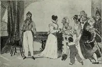 Picture 208 of 473 from Das Weib in der Karikatur Frankreichs : mit 448 Textillustrationen und 72 farbigen Kunstblättern nach seltenen und amüsanten französischen Karikaturen aus allen Zeitepochen (1907), leaf 337