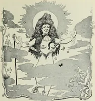 Picture 217 of 473 from Das Weib in der Karikatur Frankreichs : mit 448 Textillustrationen und 72 farbigen Kunstblättern nach seltenen und amüsanten französischen Karikaturen aus allen Zeitepochen (1907), leaf 349