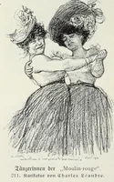 Picture 218 of 473 from Das Weib in der Karikatur Frankreichs : mit 448 Textillustrationen und 72 farbigen Kunstblättern nach seltenen und amüsanten französischen Karikaturen aus allen Zeitepochen (1907), leaf 350