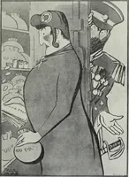 Picture 221 of 473 from Das Weib in der Karikatur Frankreichs : mit 448 Textillustrationen und 72 farbigen Kunstblättern nach seltenen und amüsanten französischen Karikaturen aus allen Zeitepochen (1907), leaf 353