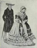 Picture 226 of 473 from Das Weib in der Karikatur Frankreichs : mit 448 Textillustrationen und 72 farbigen Kunstblättern nach seltenen und amüsanten französischen Karikaturen aus allen Zeitepochen (1907), leaf 359