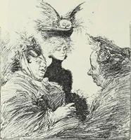 Picture 231 of 473 from Das Weib in der Karikatur Frankreichs : mit 448 Textillustrationen und 72 farbigen Kunstblättern nach seltenen und amüsanten französischen Karikaturen aus allen Zeitepochen (1907), leaf 366