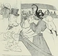 Picture 232 of 473 from Das Weib in der Karikatur Frankreichs : mit 448 Textillustrationen und 72 farbigen Kunstblättern nach seltenen und amüsanten französischen Karikaturen aus allen Zeitepochen (1907), leaf 367