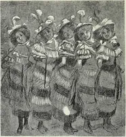 Picture 239 of 473 from Das Weib in der Karikatur Frankreichs : mit 448 Textillustrationen und 72 farbigen Kunstblättern nach seltenen und amüsanten französischen Karikaturen aus allen Zeitepochen (1907), leaf 378