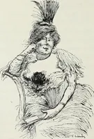 Picture 269 of 473 from Das Weib in der Karikatur Frankreichs : mit 448 Textillustrationen und 72 farbigen Kunstblättern nach seltenen und amüsanten französischen Karikaturen aus allen Zeitepochen (1907), leaf 422