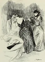 Picture 276 of 473 from Das Weib in der Karikatur Frankreichs : mit 448 Textillustrationen und 72 farbigen Kunstblättern nach seltenen und amüsanten französischen Karikaturen aus allen Zeitepochen (1907), leaf 431