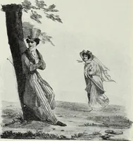 Picture 298 of 473 from Das Weib in der Karikatur Frankreichs : mit 448 Textillustrationen und 72 farbigen Kunstblättern nach seltenen und amüsanten französischen Karikaturen aus allen Zeitepochen (1907), leaf 462