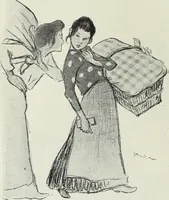 Picture 301 of 473 from Das Weib in der Karikatur Frankreichs : mit 448 Textillustrationen und 72 farbigen Kunstblättern nach seltenen und amüsanten französischen Karikaturen aus allen Zeitepochen (1907), leaf 466