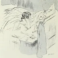Picture 306 of 473 from Das Weib in der Karikatur Frankreichs : mit 448 Textillustrationen und 72 farbigen Kunstblättern nach seltenen und amüsanten französischen Karikaturen aus allen Zeitepochen (1907), leaf 474