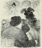 Picture 26 of 473 from Das Weib in der Karikatur Frankreichs : mit 448 Textillustrationen und 72 farbigen Kunstblättern nach seltenen und amüsanten französischen Karikaturen aus allen Zeitepochen (1907), leaf 50