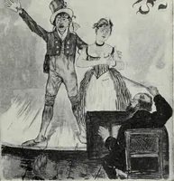 Picture 352 of 473 from Das Weib in der Karikatur Frankreichs : mit 448 Textillustrationen und 72 farbigen Kunstblättern nach seltenen und amüsanten französischen Karikaturen aus allen Zeitepochen (1907), leaf 543