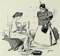 Picture 353 of 473 from Das Weib in der Karikatur Frankreichs : mit 448 Textillustrationen und 72 farbigen Kunstblättern nach seltenen und amüsanten französischen Karikaturen aus allen Zeitepochen (1907), leaf 544