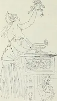 Picture 357 of 473 from Das Weib in der Karikatur Frankreichs : mit 448 Textillustrationen und 72 farbigen Kunstblättern nach seltenen und amüsanten französischen Karikaturen aus allen Zeitepochen (1907), leaf 548