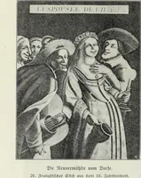 Picture 29 of 473 from Das Weib in der Karikatur Frankreichs : mit 448 Textillustrationen und 72 farbigen Kunstblättern nach seltenen und amüsanten französischen Karikaturen aus allen Zeitepochen (1907), leaf 56
