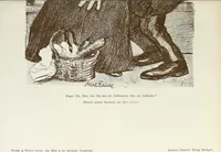 Picture 367 of 473 from Das Weib in der Karikatur Frankreichs : mit 448 Textillustrationen und 72 farbigen Kunstblättern nach seltenen und amüsanten französischen Karikaturen aus allen Zeitepochen (1907), leaf 561