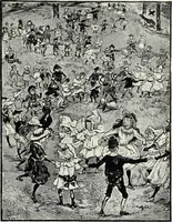 Picture 392 of 473 from Das Weib in der Karikatur Frankreichs : mit 448 Textillustrationen und 72 farbigen Kunstblättern nach seltenen und amüsanten französischen Karikaturen aus allen Zeitepochen (1907), leaf 603