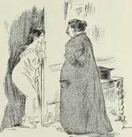 Picture 425 of 473 from Das Weib in der Karikatur Frankreichs : mit 448 Textillustrationen und 72 farbigen Kunstblättern nach seltenen und amüsanten französischen Karikaturen aus allen Zeitepochen (1907), leaf 653