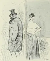 Picture 428 of 473 from Das Weib in der Karikatur Frankreichs : mit 448 Textillustrationen und 72 farbigen Kunstblättern nach seltenen und amüsanten französischen Karikaturen aus allen Zeitepochen (1907), leaf 656
