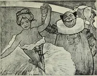 Picture 440 of 473 from Das Weib in der Karikatur Frankreichs : mit 448 Textillustrationen und 72 farbigen Kunstblättern nach seltenen und amüsanten französischen Karikaturen aus allen Zeitepochen (1907), leaf 675