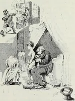 Picture 442 of 473 from Das Weib in der Karikatur Frankreichs : mit 448 Textillustrationen und 72 farbigen Kunstblättern nach seltenen und amüsanten französischen Karikaturen aus allen Zeitepochen (1907), leaf 677