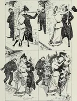 Picture 452 of 473 from Das Weib in der Karikatur Frankreichs : mit 448 Textillustrationen und 72 farbigen Kunstblättern nach seltenen und amüsanten französischen Karikaturen aus allen Zeitepochen (1907), leaf 689