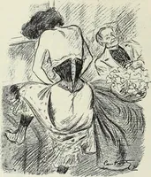 Picture 453 of 473 from Das Weib in der Karikatur Frankreichs : mit 448 Textillustrationen und 72 farbigen Kunstblättern nach seltenen und amüsanten französischen Karikaturen aus allen Zeitepochen (1907), leaf 690