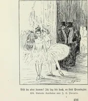 Picture 456 of 473 from Das Weib in der Karikatur Frankreichs : mit 448 Textillustrationen und 72 farbigen Kunstblättern nach seltenen und amüsanten französischen Karikaturen aus allen Zeitepochen (1907), leaf 694