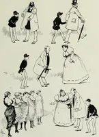 Picture 459 of 473 from Das Weib in der Karikatur Frankreichs : mit 448 Textillustrationen und 72 farbigen Kunstblättern nach seltenen und amüsanten französischen Karikaturen aus allen Zeitepochen (1907), leaf 699